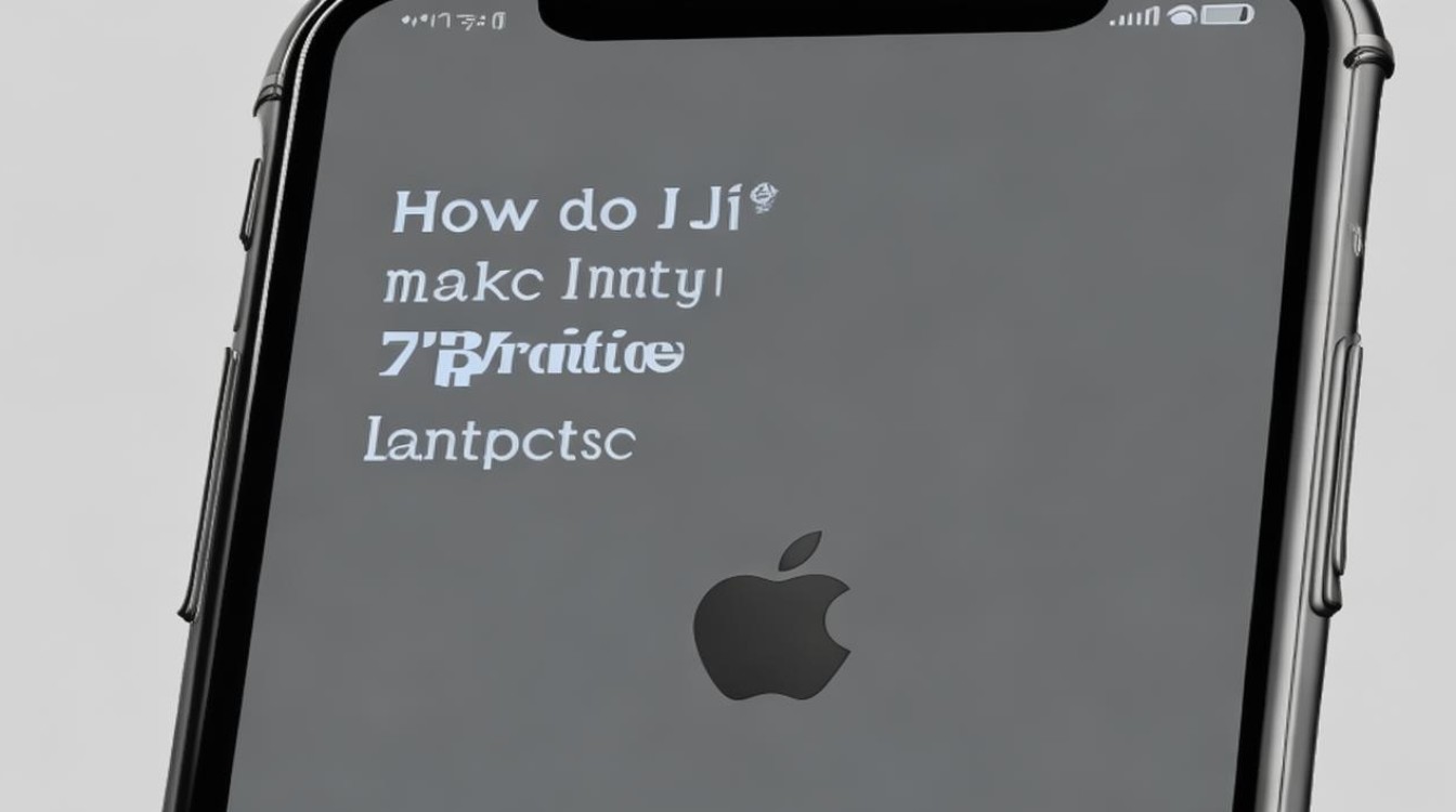 苹果7plus怎么不横屏