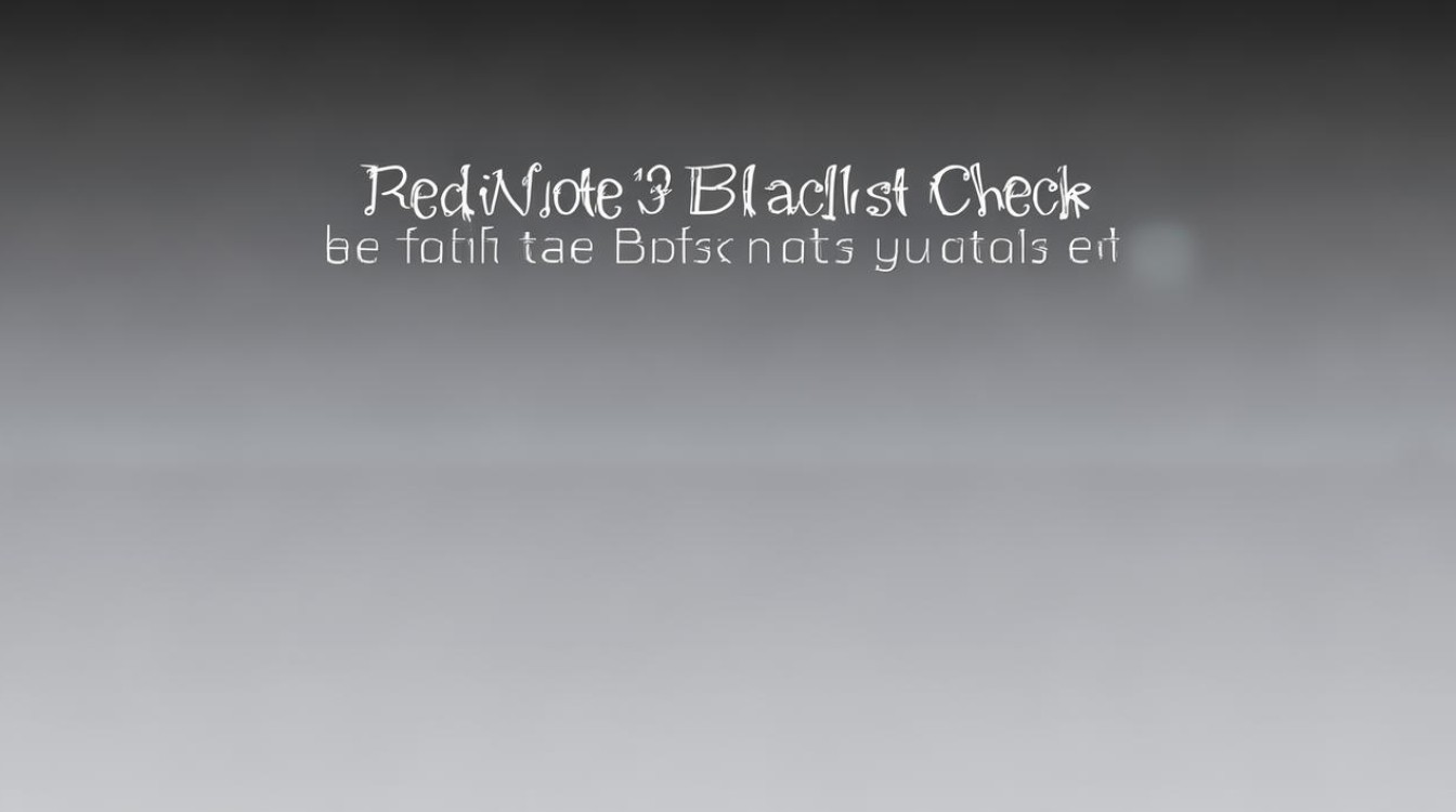RedmiNote13黑名单怎么查看