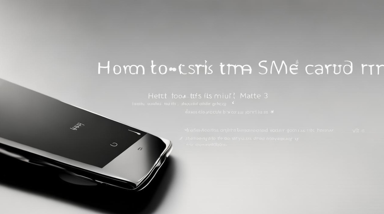 华为mate8怎么取电话卡