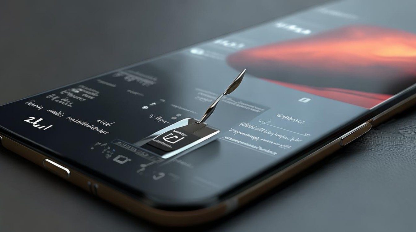 华为mate8卡槽用针怎么开