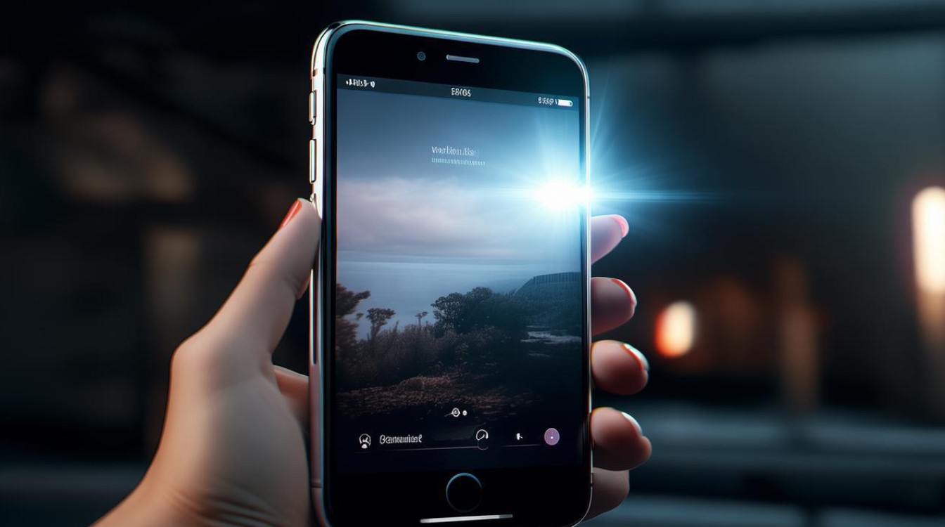 苹果6怎么拍照用闪光灯