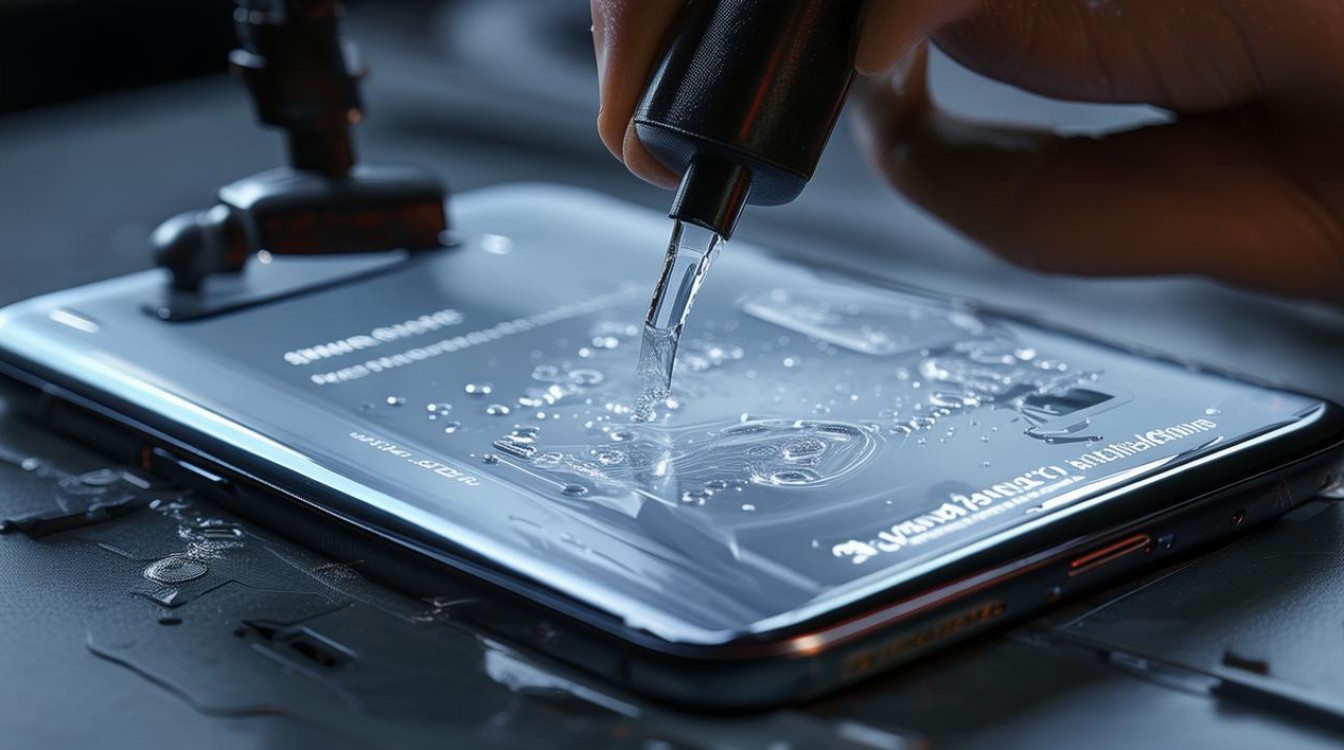 三星s7防水胶怎么打的