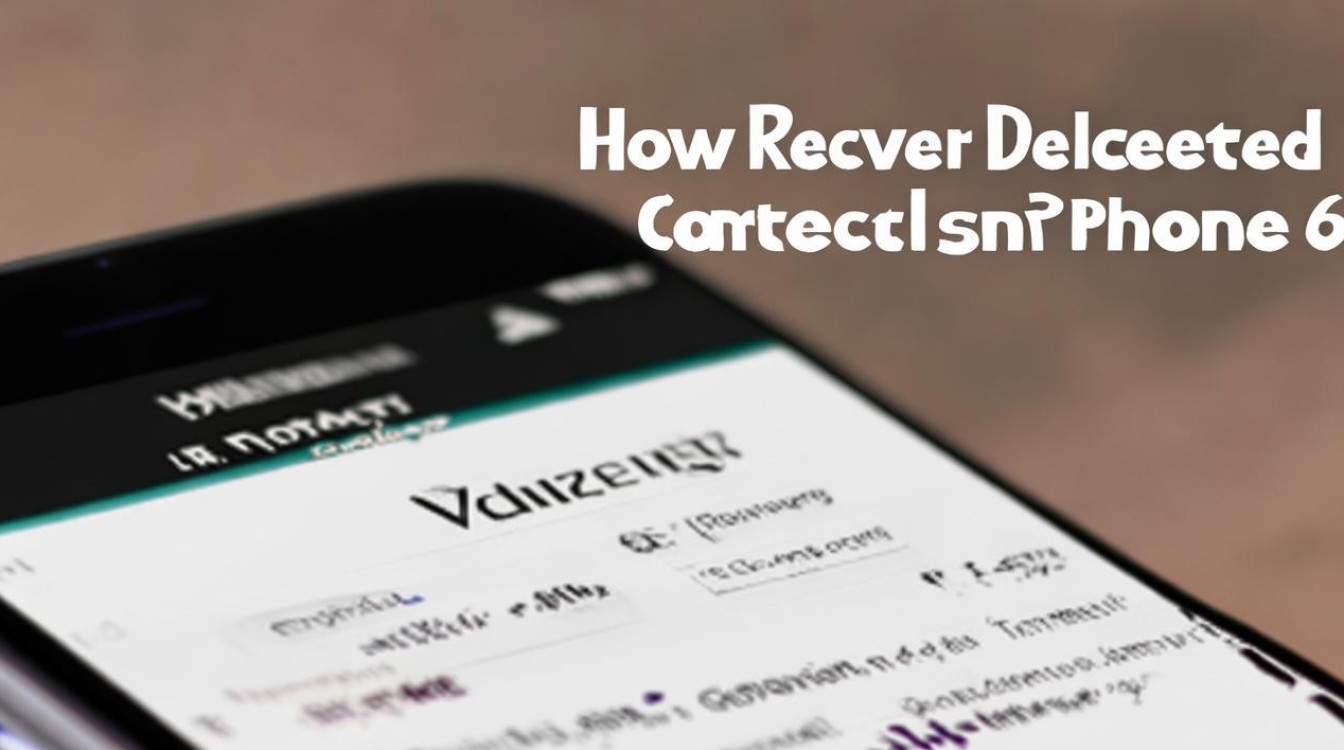 苹果6联系人删了怎么办