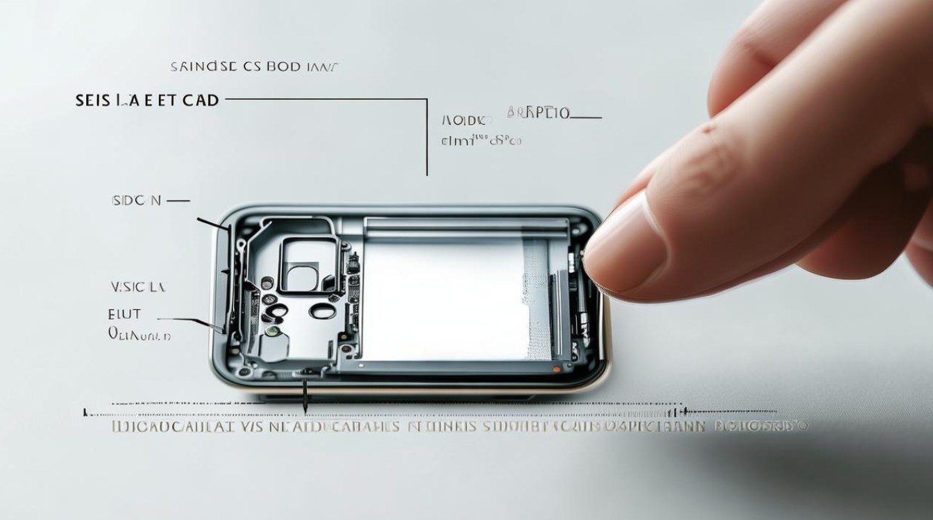 华为mate8的卡怎么装