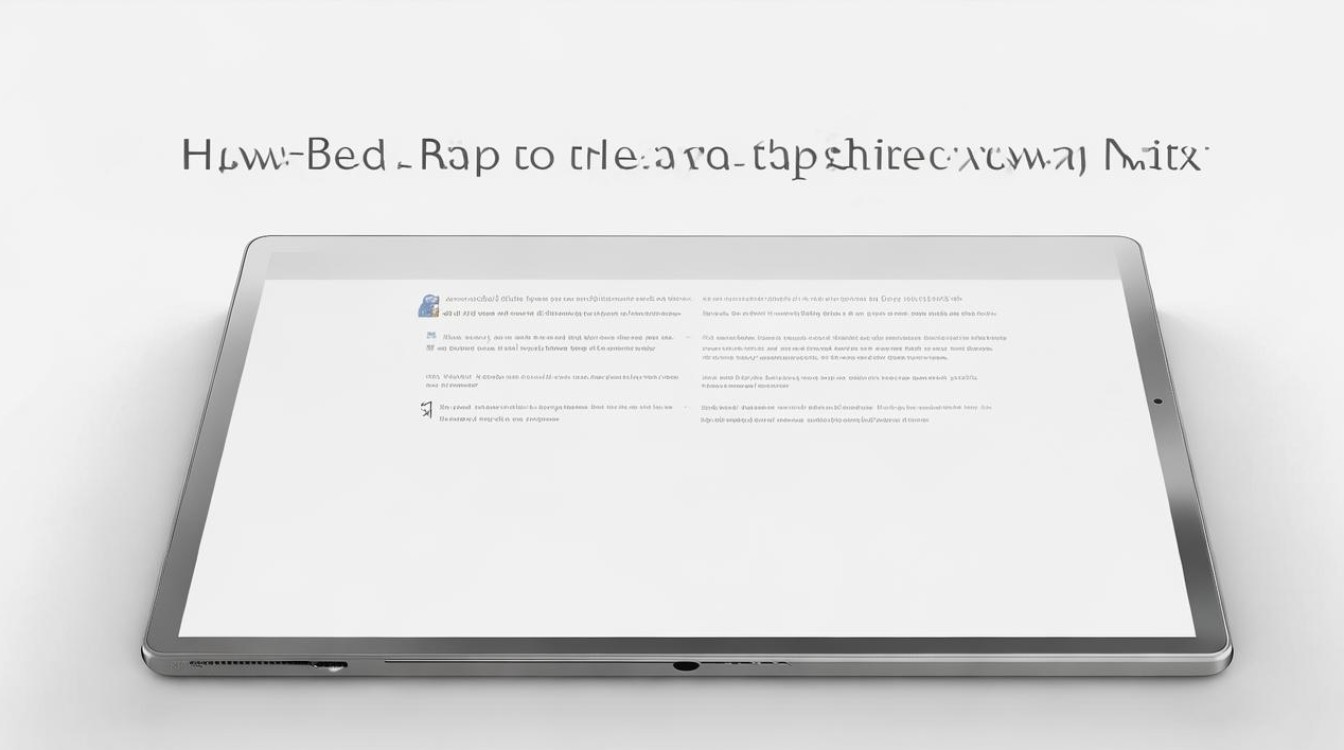 小米平板6Max如何截图