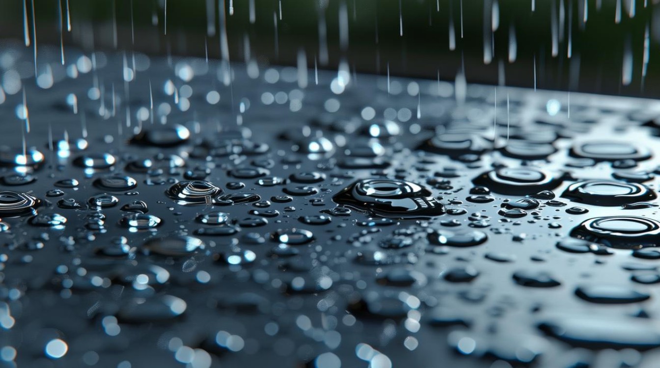 华为手机怎么拍出雨点