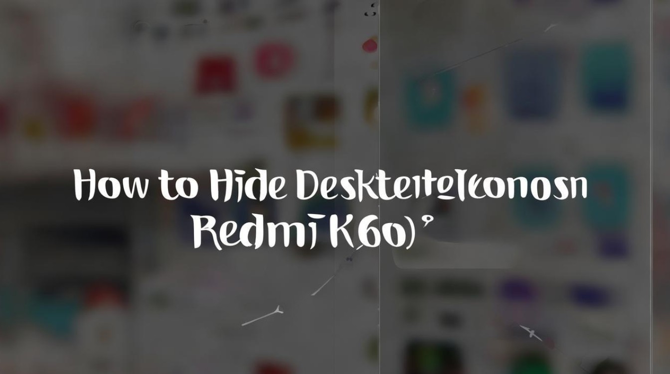 红米k60至尊版如何隐藏桌面图标