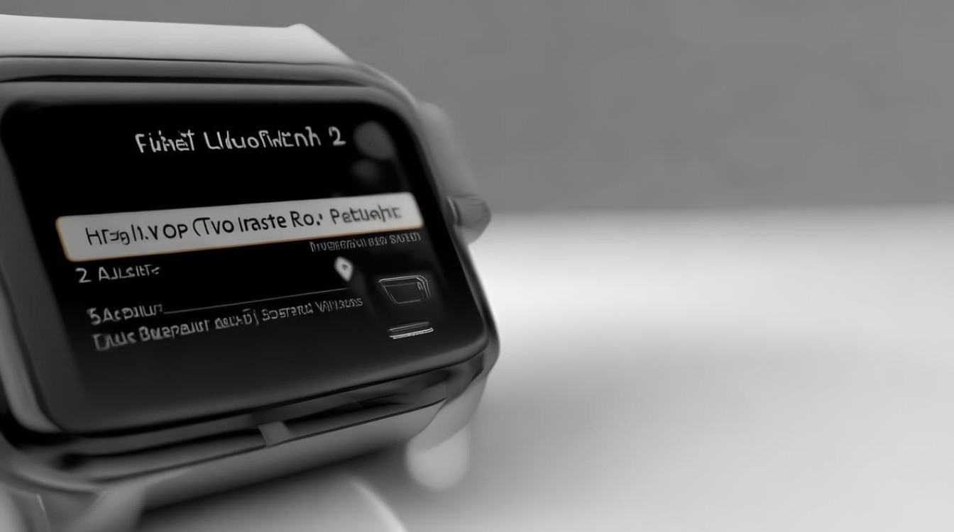 华为watch2怎么格机