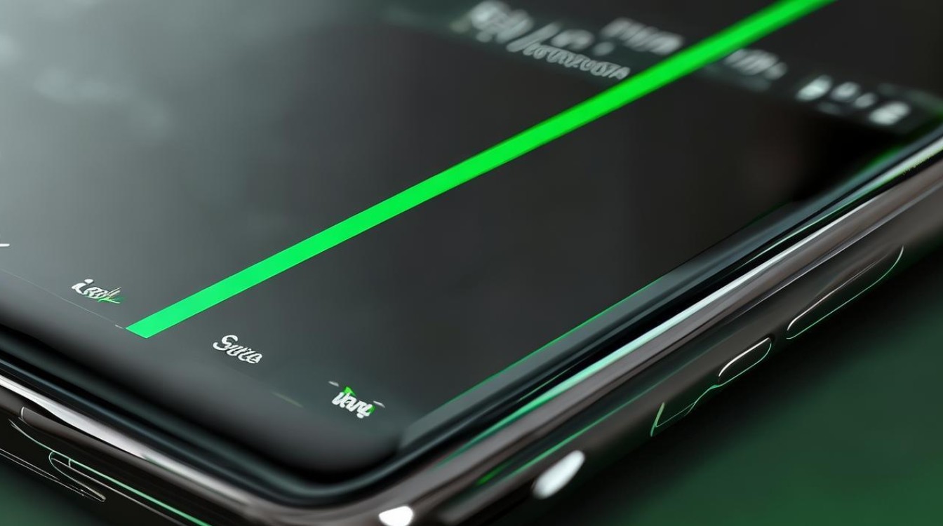 vivo手机怎么显示绿线