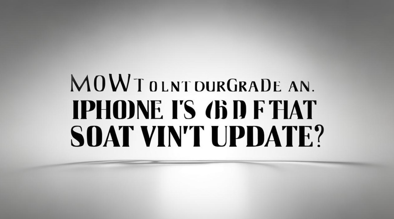 苹果6s升级不了怎么办