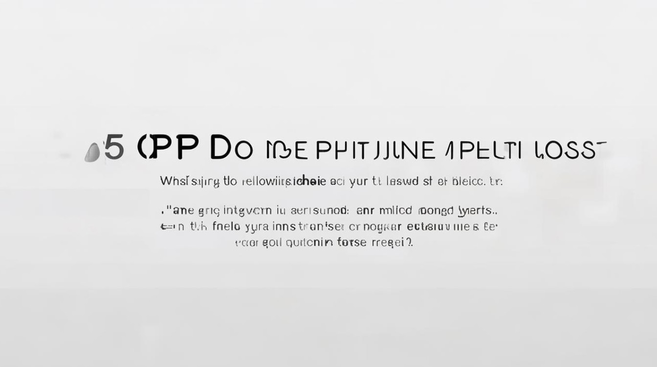 oppo手机oppo手机丢了怎么办