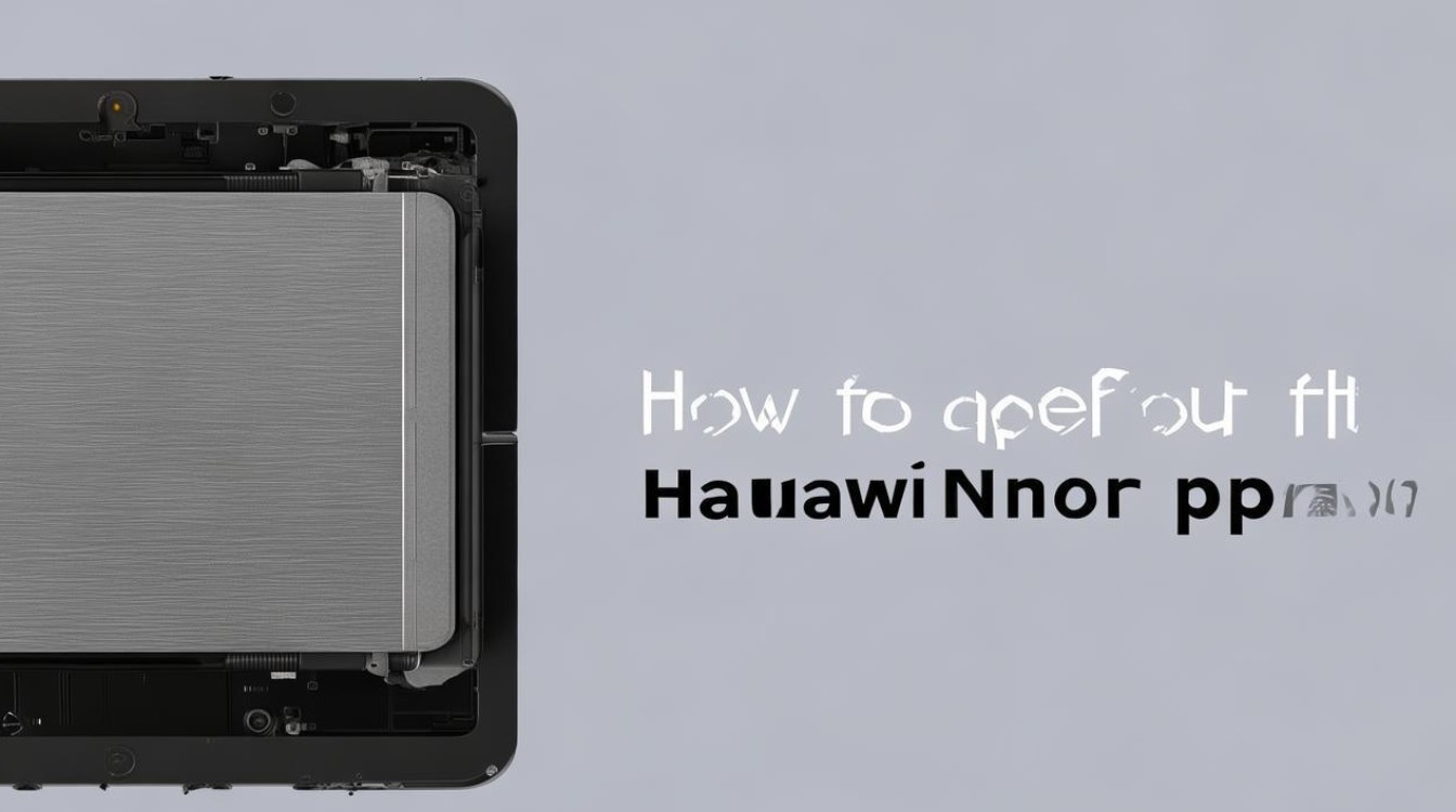 华为荣耀手机怎么开盖