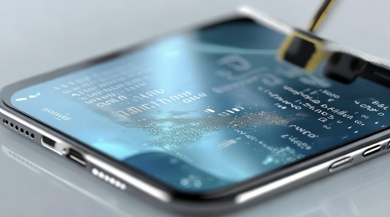 苹果6s屏幕灰尘怎么办