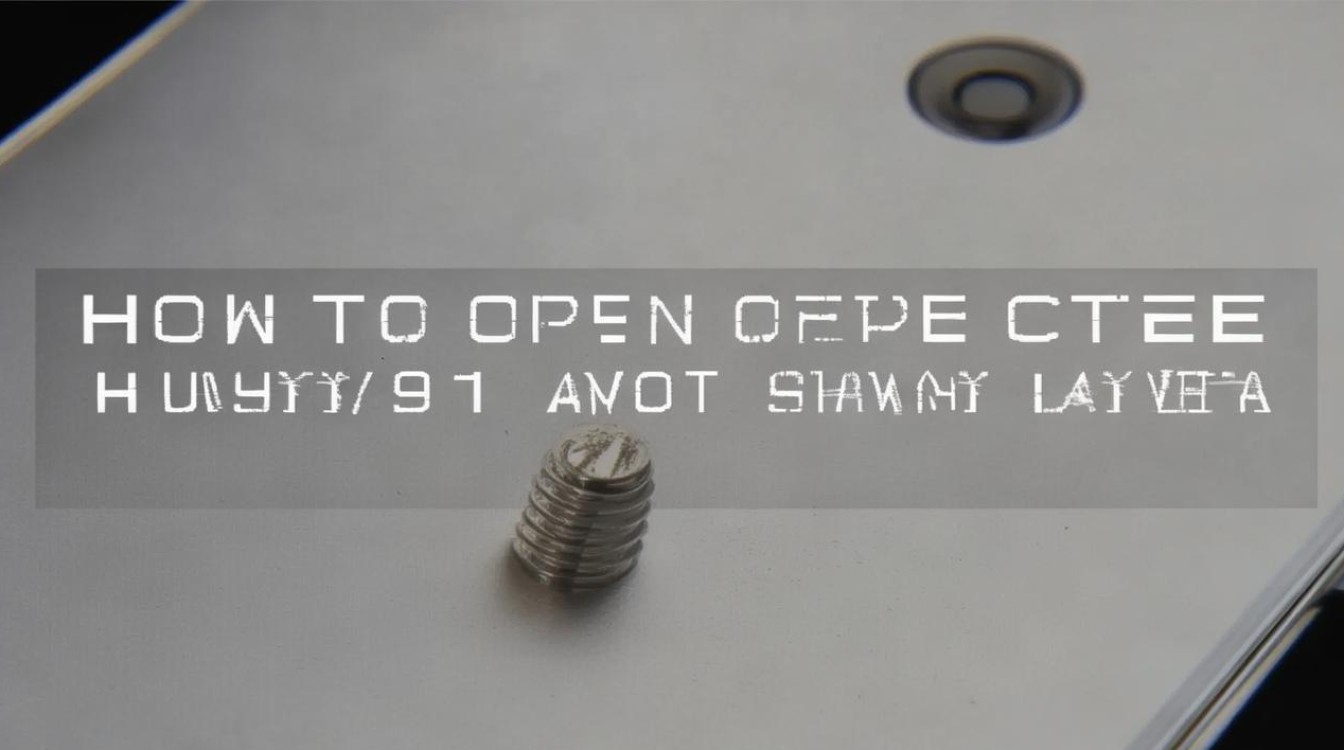 华为p9后盖螺丝怎么开