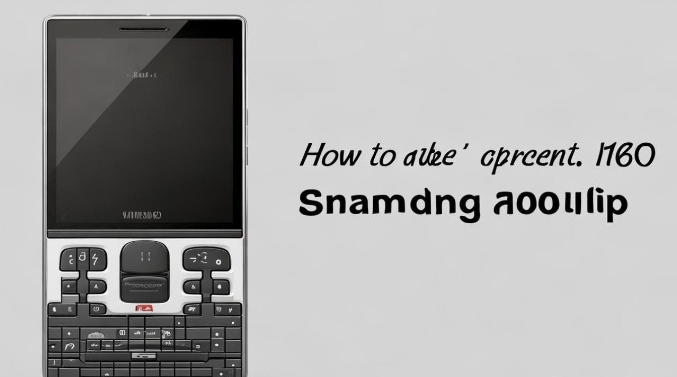 三星1600翻盖怎么截图