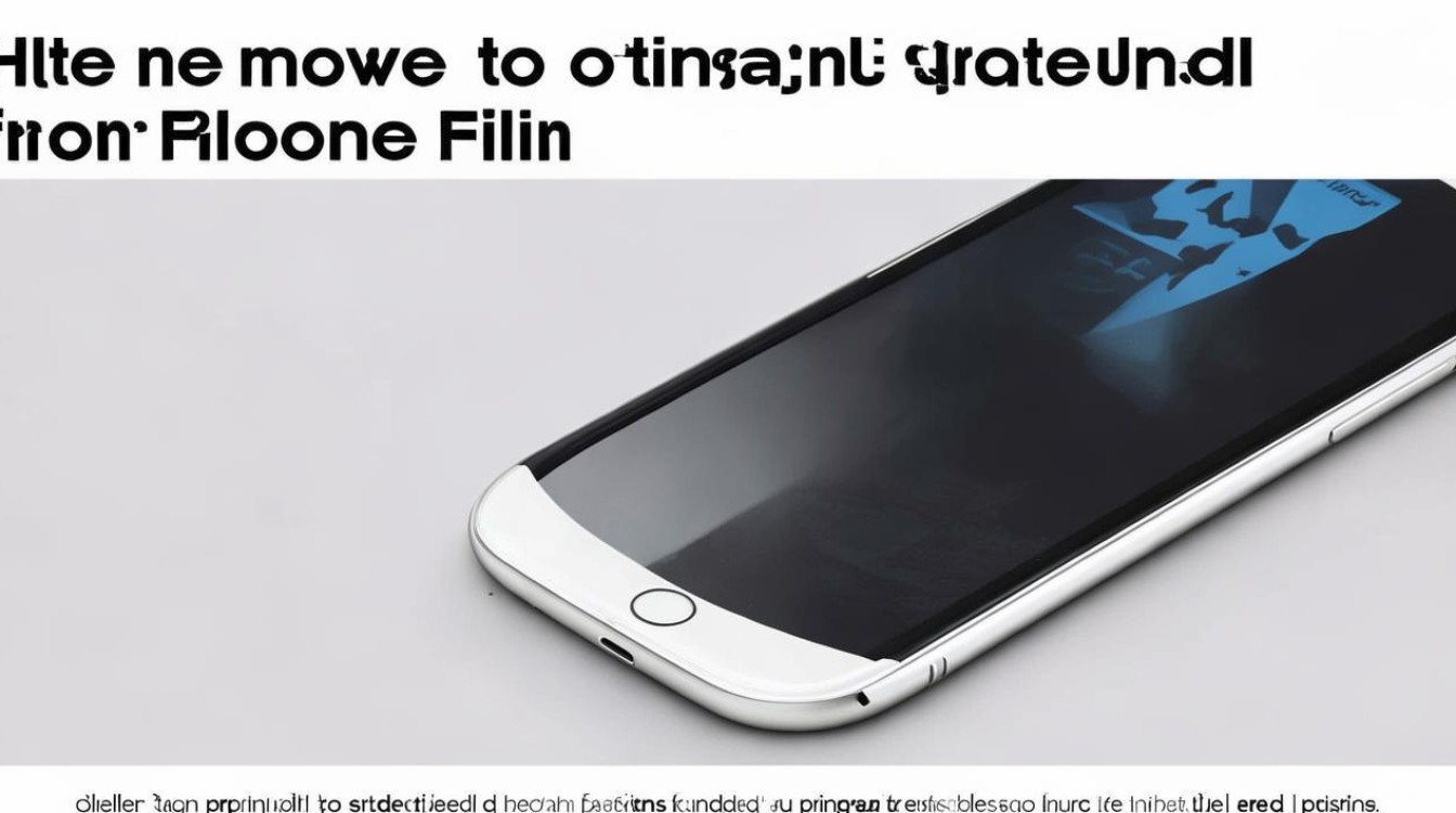 苹果6s出厂膜怎么去除