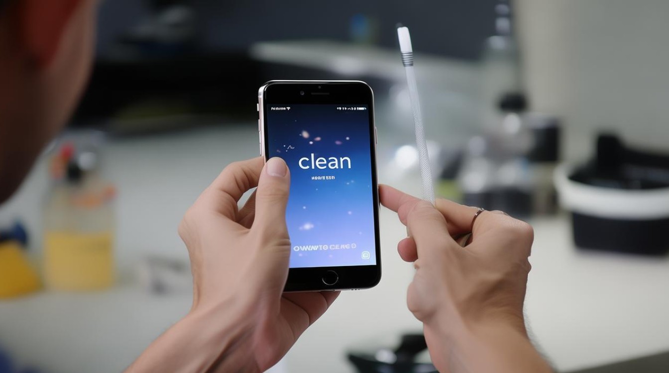 苹果6spuls怎么清理