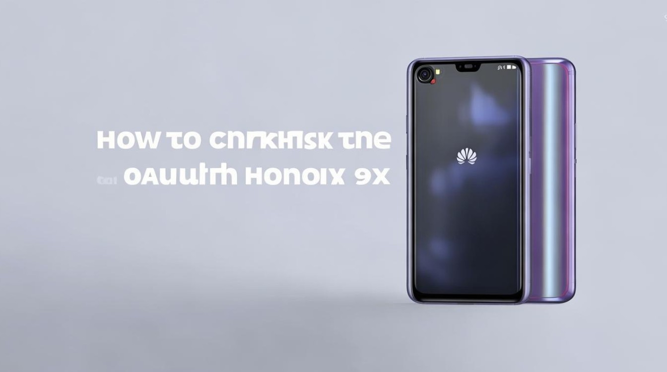 华为荣耀9x怎么查配置