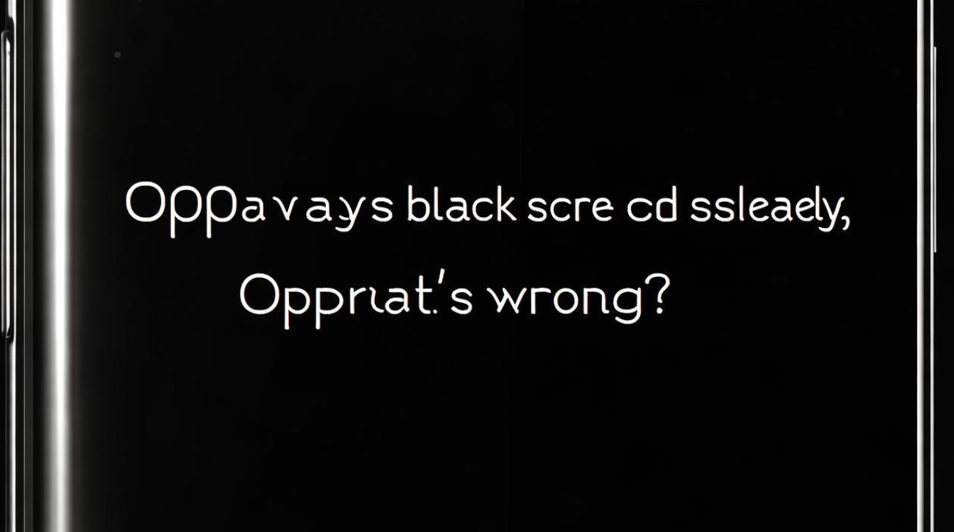 oppo总是黑屏显示oppo怎么回事