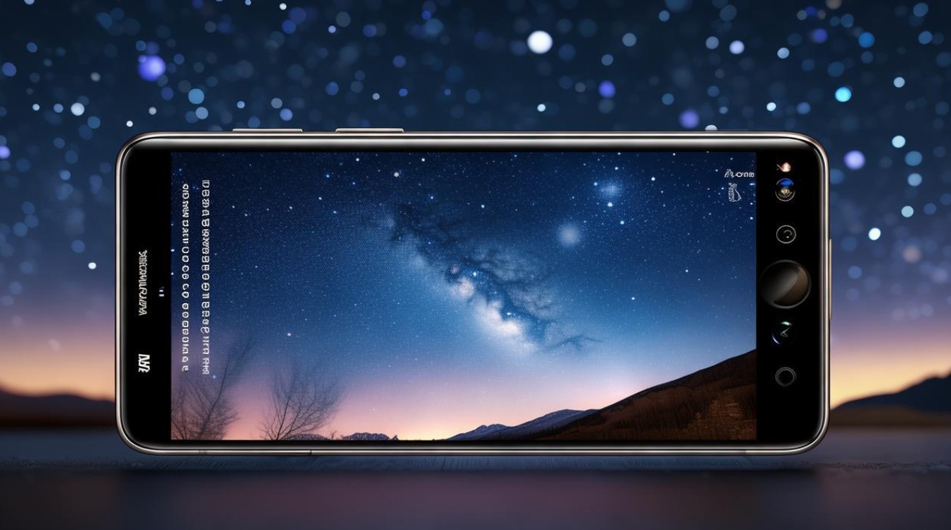 华为nova65g手机怎么拍星空