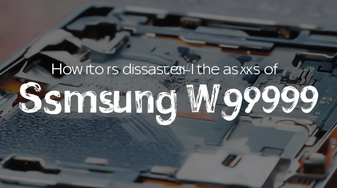 三星w999轴怎么拆