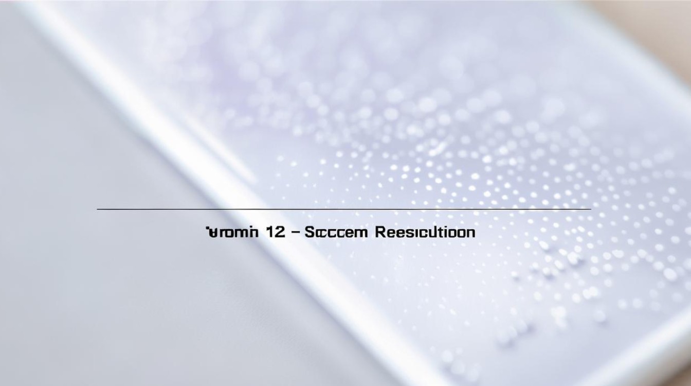 Redmi12屏幕分辨率介绍