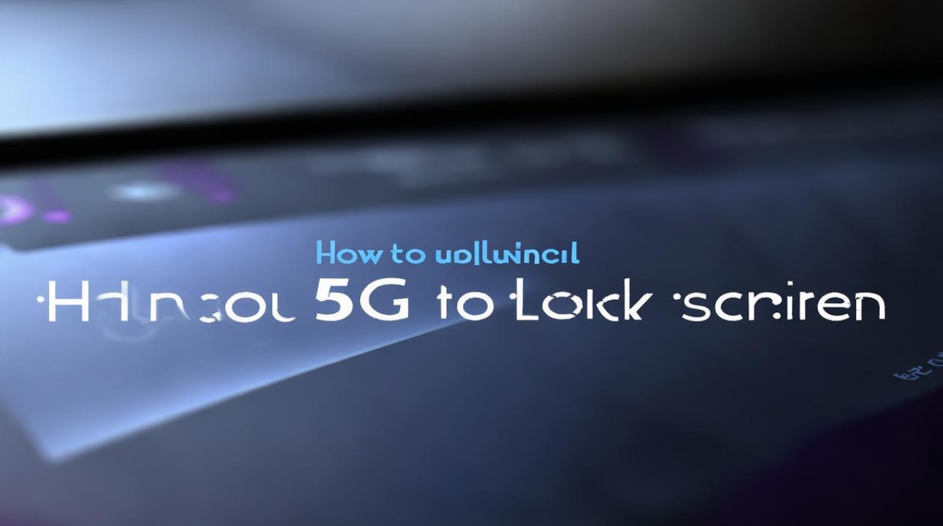 华为5g锁屏解不开怎么办