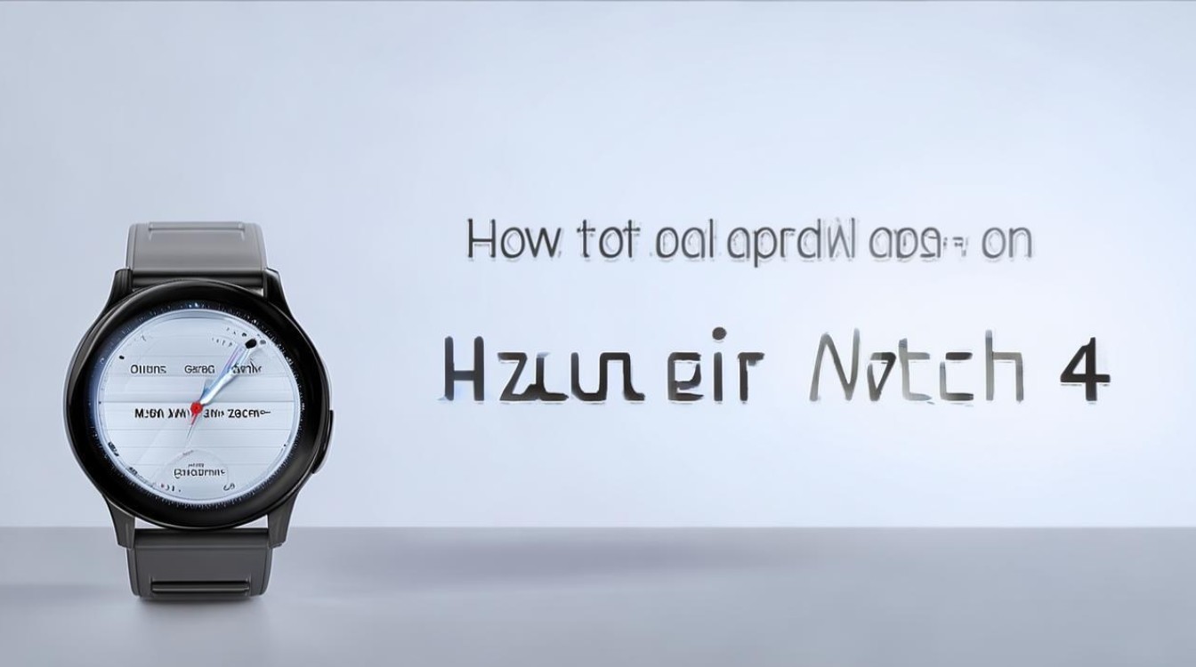 华为4x手表怎么下应用