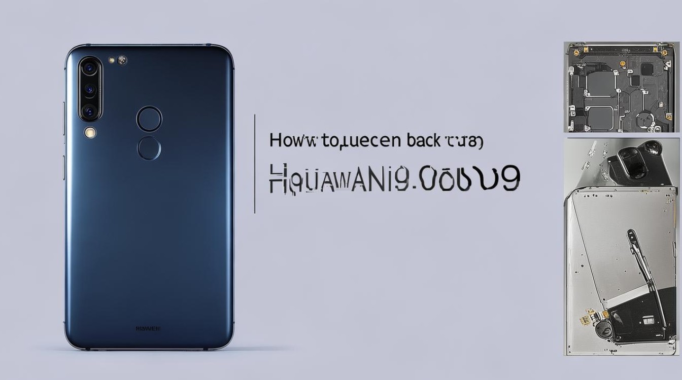 华为手机荣耀v9怎么打开后盖