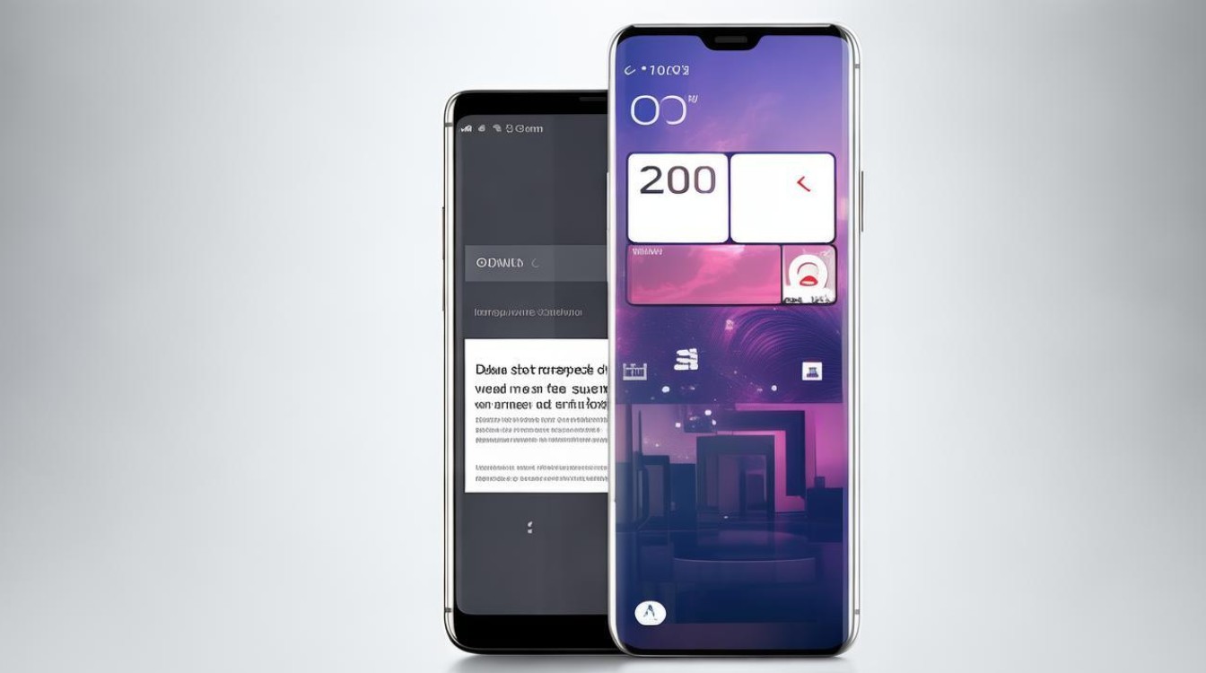 华为手机怎么分两个屏更新