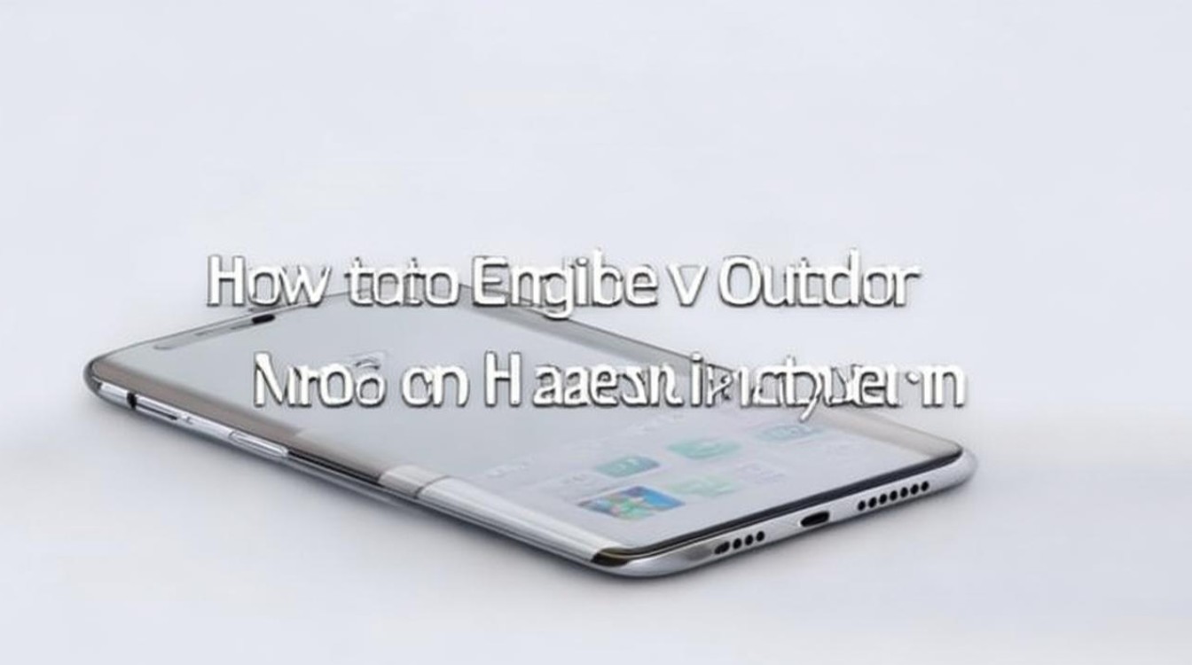 华为手机怎么开户外模式