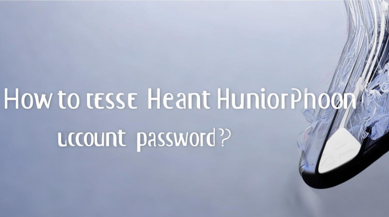 华为荣耀手机忘记账号密码了怎么办