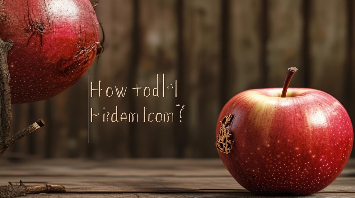 苹果怎么隐藏一个图标不见了