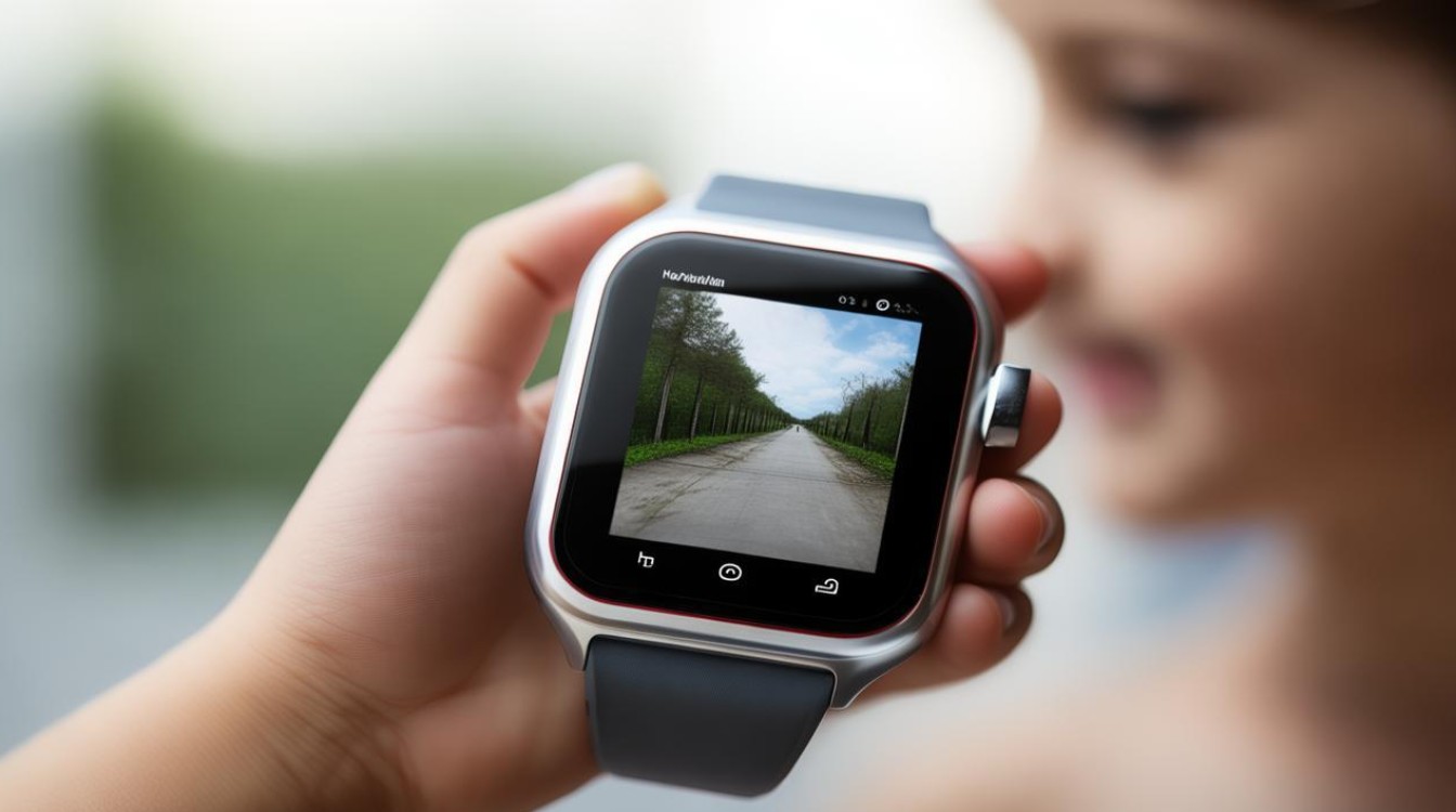 华为4x儿童手表怎么拍照