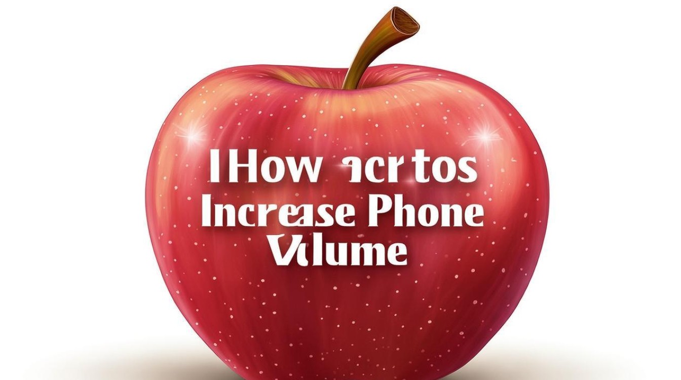 苹果怎么调大手机声音小