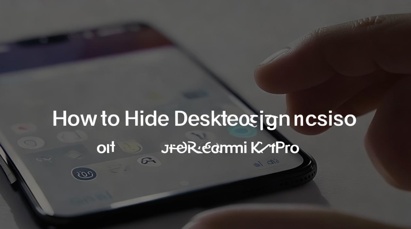 红米k60pro如何隐藏桌面图标