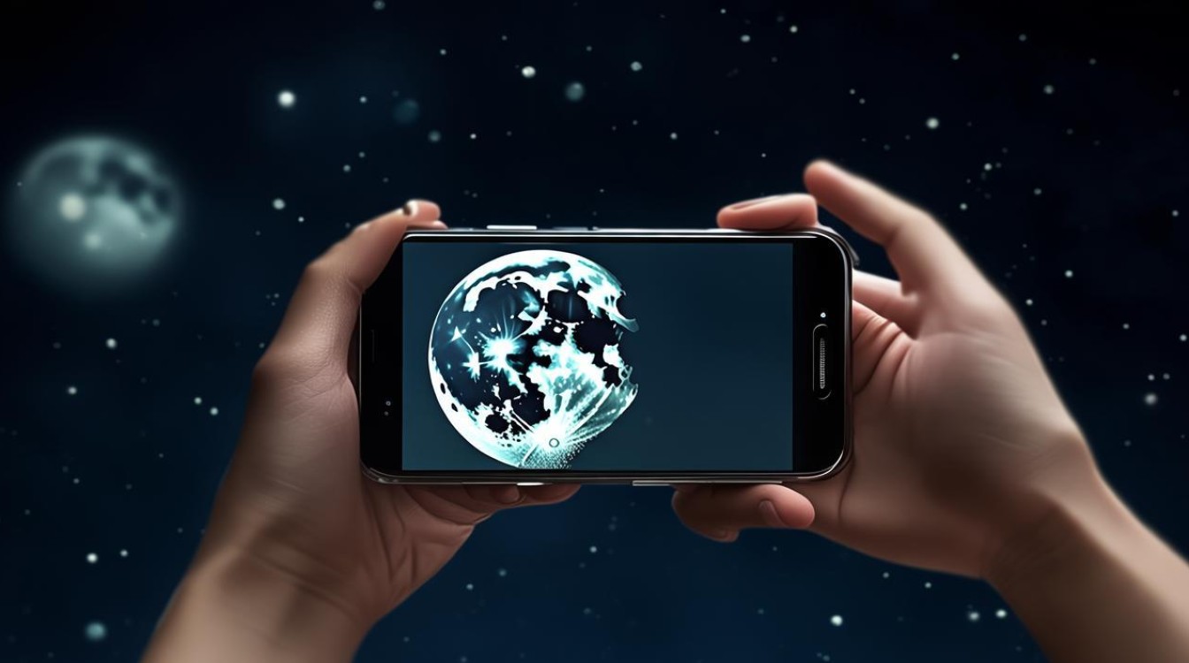 用vivox7怎么拍出月亮