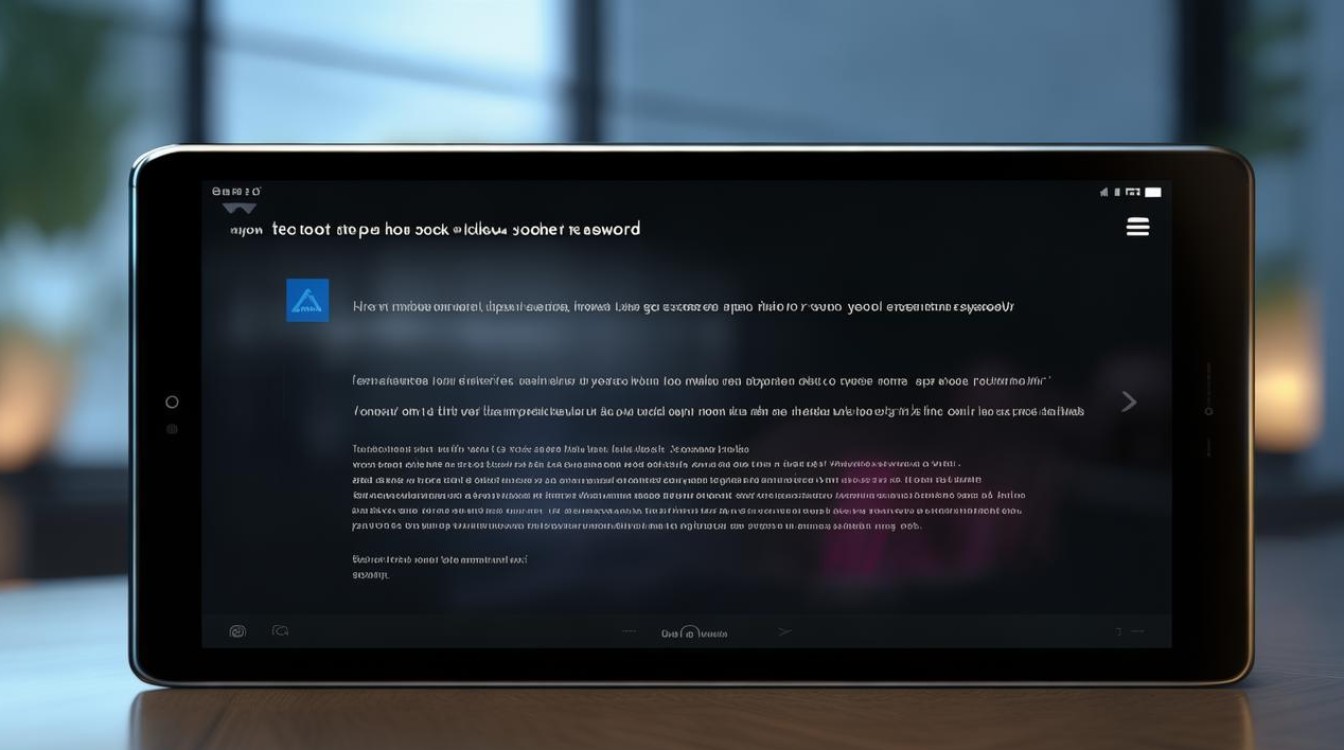 忘记手机锁屏密码怎么办华为平板