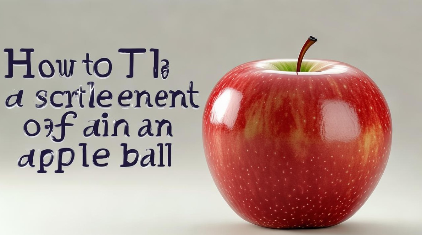 苹果小球怎么截图