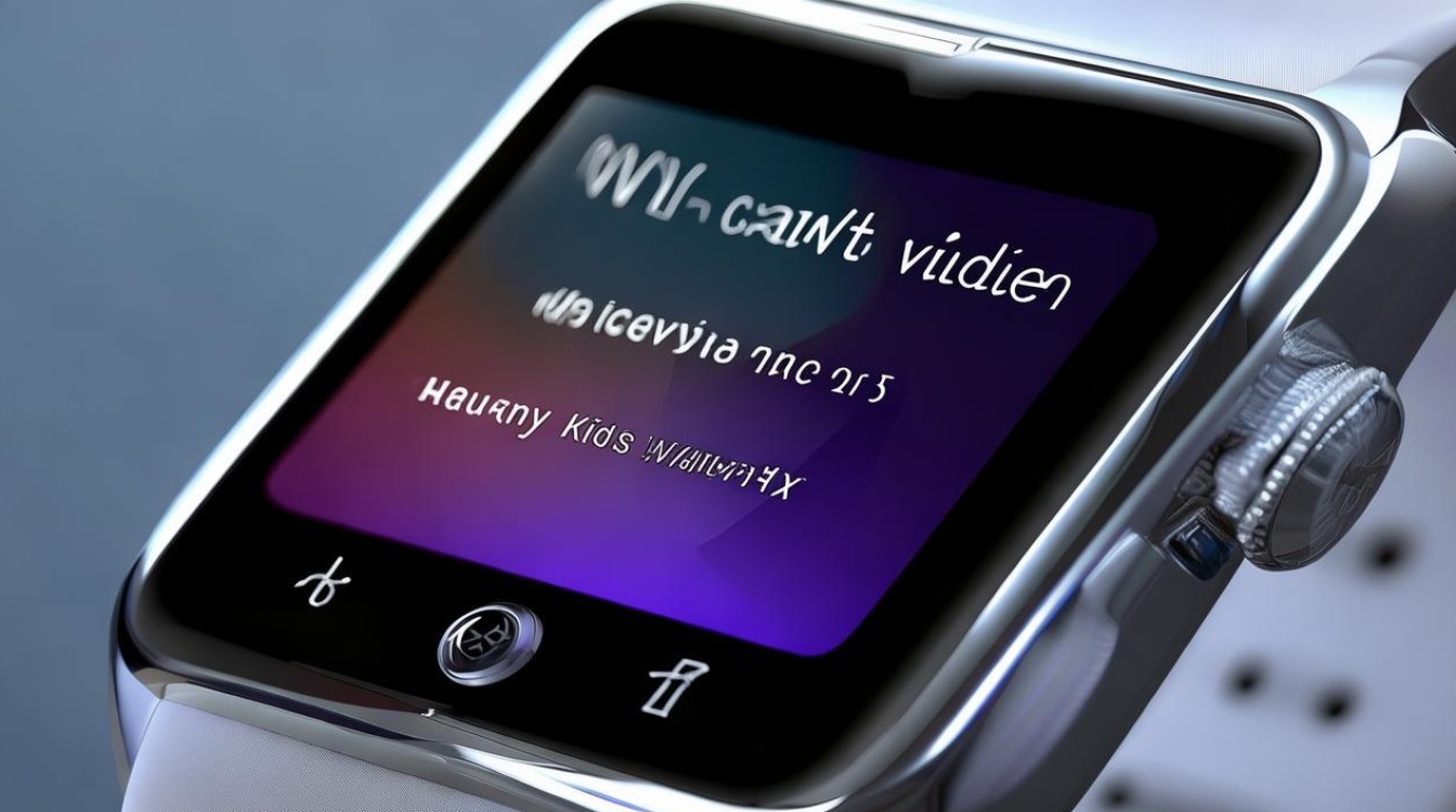 华为儿童手表4x怎么不能视频