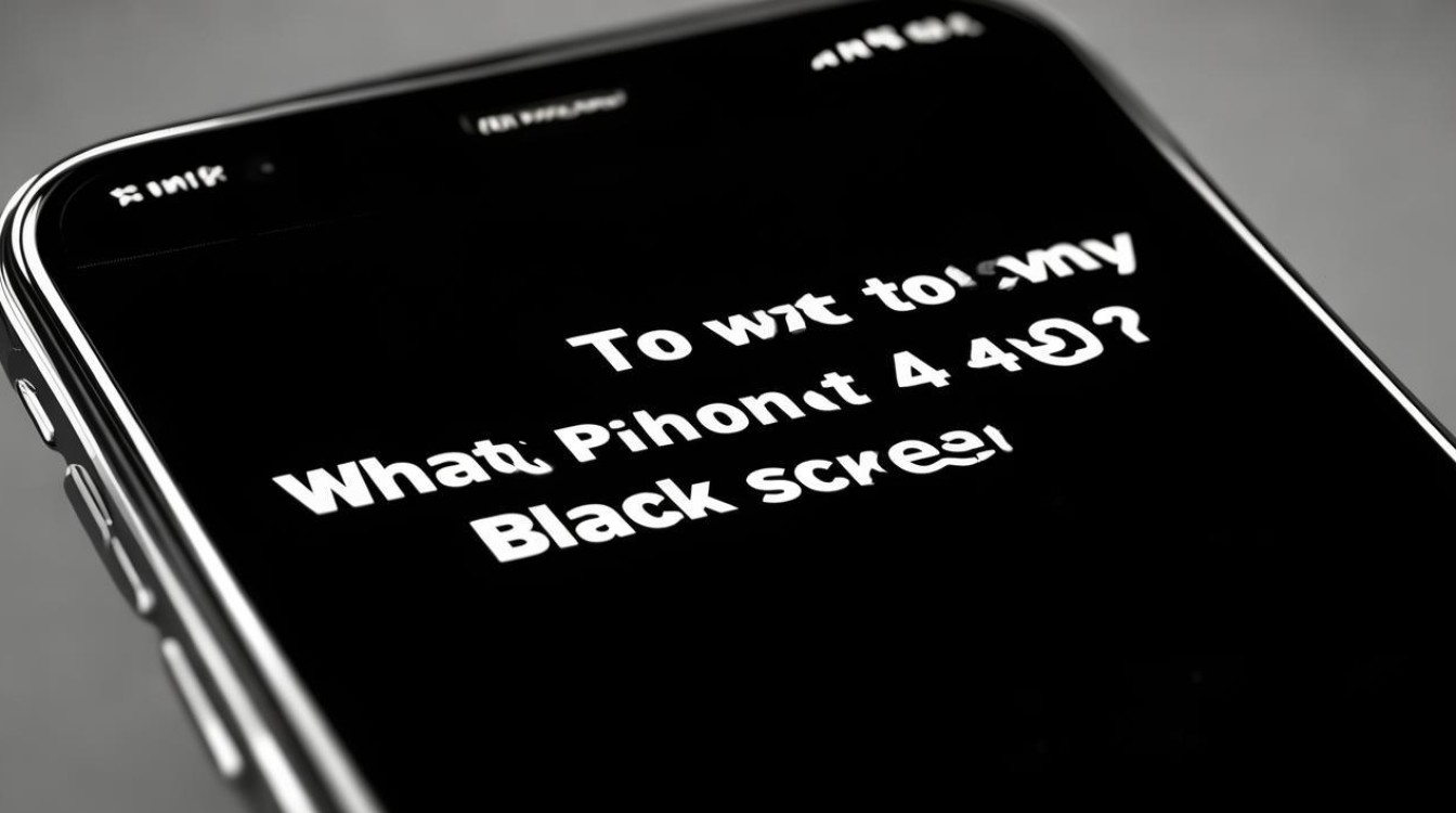 苹果四手机黑屏了怎么办啊