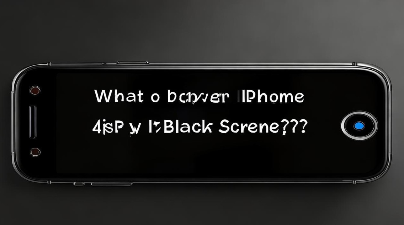 苹果四手机黑屏了怎么办啊