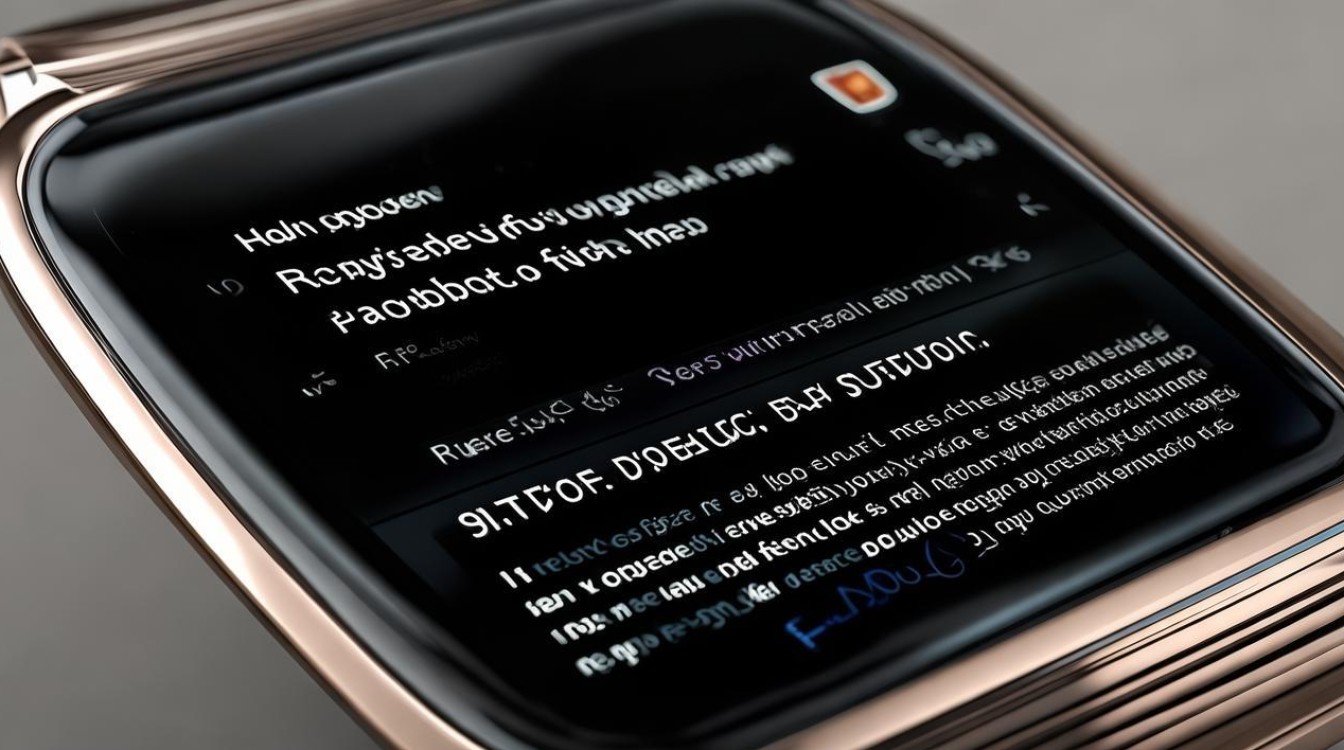 华为手表拒接来电怎么设置