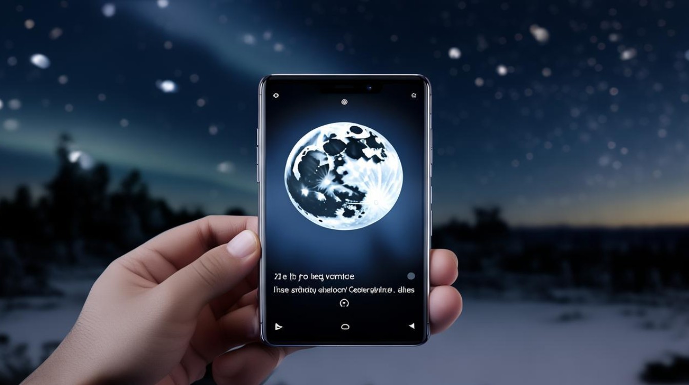 小米13Ultra限量定制色拍月亮技巧