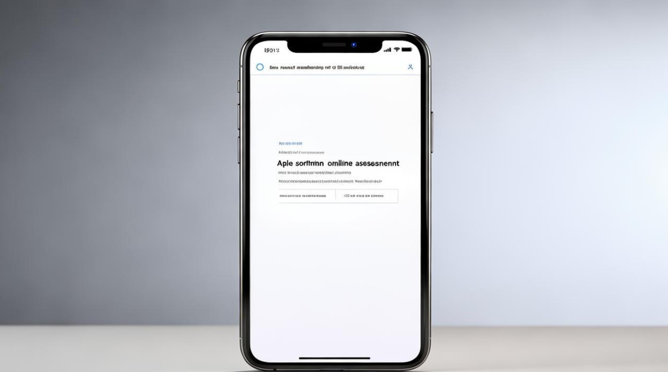 苹果手机怎么在线评估