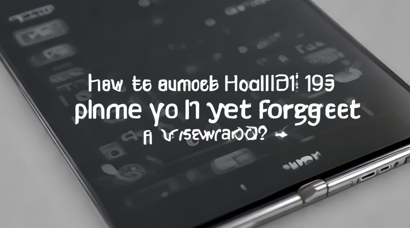 华为B199手机忘记密码怎么解