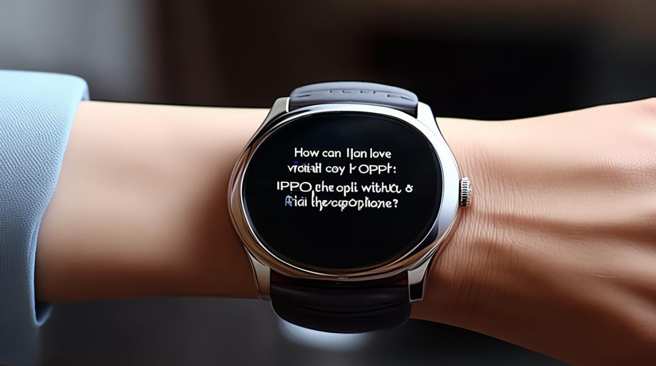 没有oppo手机怎么有oppo手表