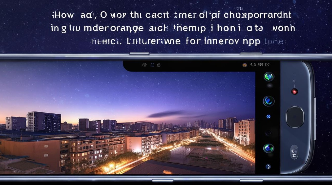 华为nova6怎么拍夜景好看