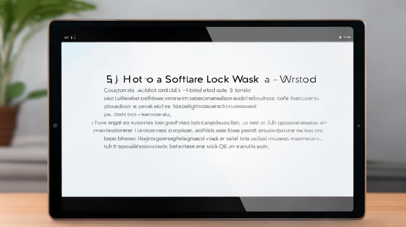 华为平板怎么设置软件锁密码