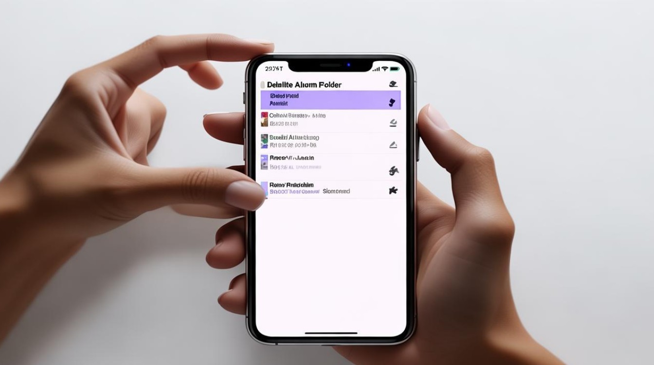 苹果手机删除相册文件夹怎么删除不了